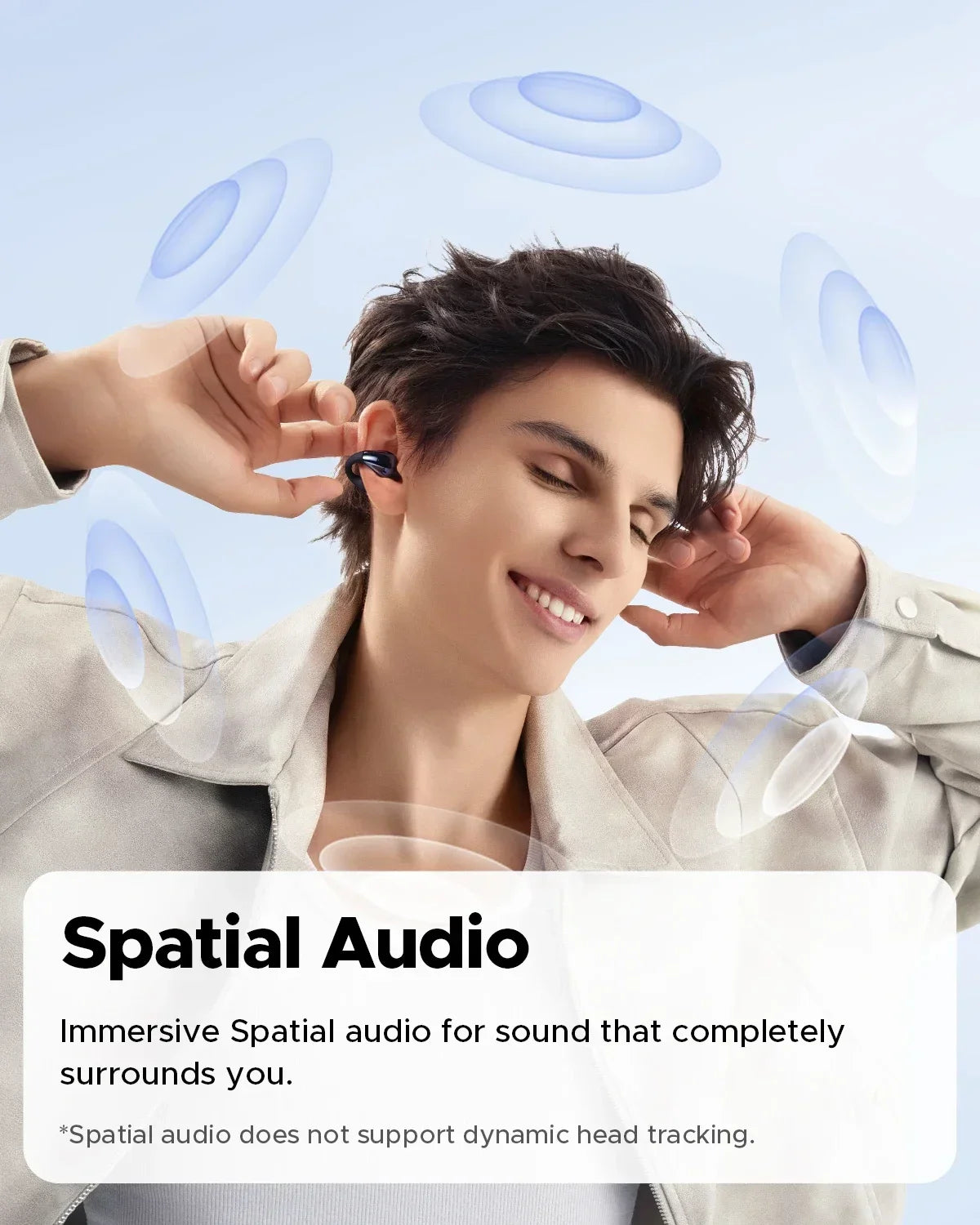 2026 Wireless Headset Bluetooth 5.4 Earplug Earphone PearlClip Pro Supports AI ENC clear Call Multipoint Connection And IPX5.