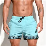 Desmiit Beach Board Shorts Men's Swimming Shorts Men Swimwear Swim Trunk Fast Dry Surfing Boardshorts Sport Short Bath Suit