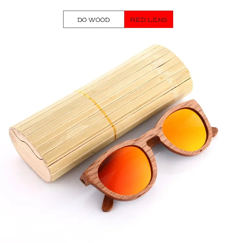 GM Men bamboo Wood Sunglasses Women Retro Vintage Polarized zebra Wooden Glasses Oculos De Sol Square Summer Goggle paper box