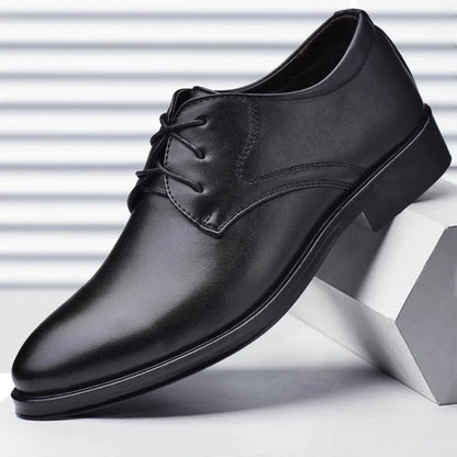 Plus Size Man Shoes Formal PU Leather Shoes for Men Lace Up Oxfords for Male Wedding Party Office Business Casual Shoe Men