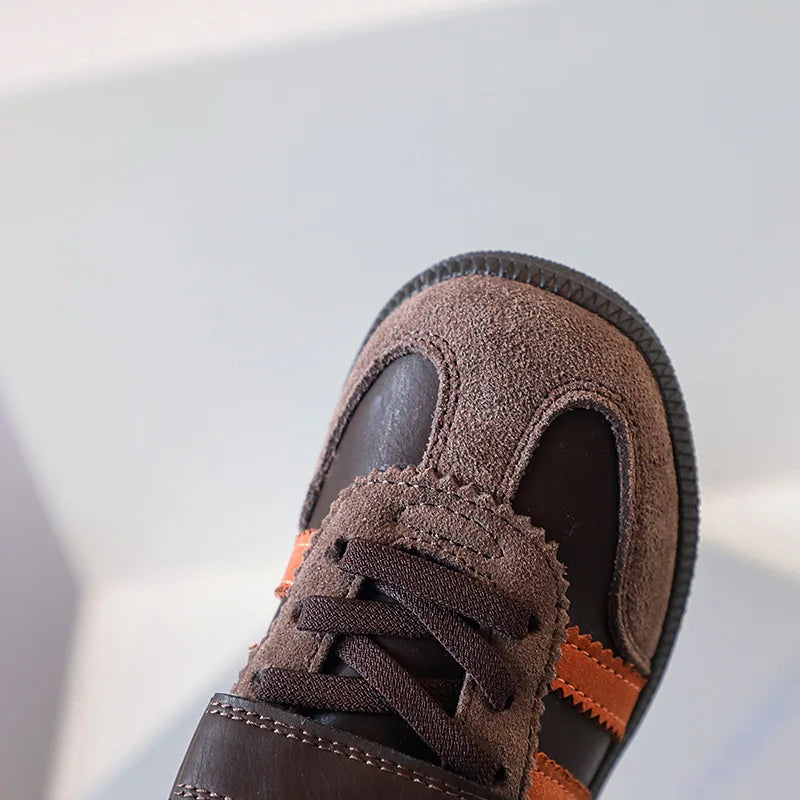 Kids Casual Shoes Fashion Boys Girls Board Shoes Breathable Little Kids Sports Shoes