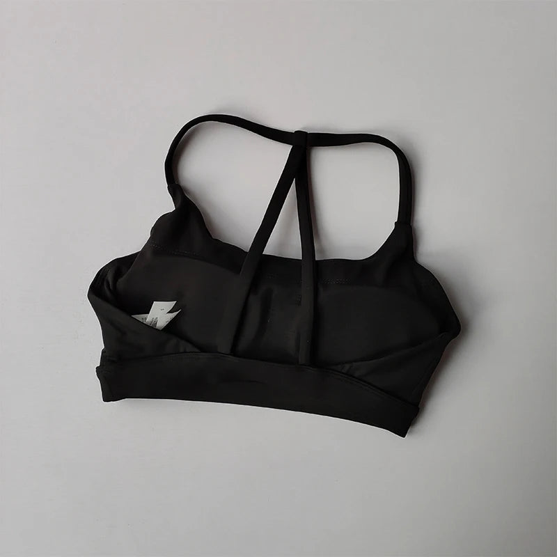 Gathering Sports Bra Women's Back Shockproof Fitness Bra Quick Drying