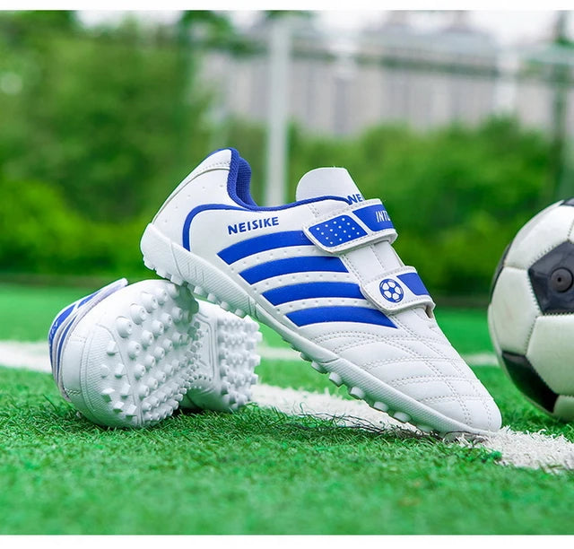 Kids Soccer Shoes School Football Boots Cleats Grass Sneakers Boy Girl Outdoor