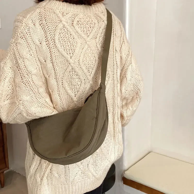 Women's Messenger Bag Fashion Ladies Nylon Hobos Small Shoulder Bags