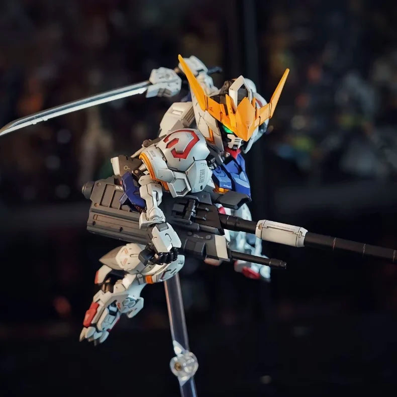 Barbatos Mgsd Assembly Model Kit Action Figures Comes With Water Decals Free Display Stand Desktop Decoration Boys Surprise Toys