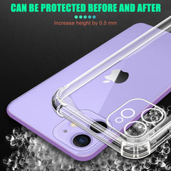 Case For Apple iPhone 11 12 13 Mini 15 14 Pro XS Max Clear Silicone Case X XR 8 7 Plus SE 2020 2022 Back Cover