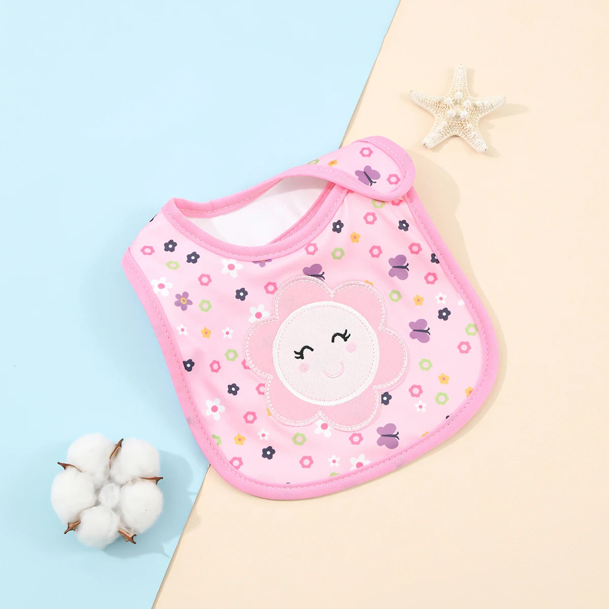 Baby Girl Boy Feeding Bibs Waterproof Apron Cartoon Towel Kids Toddler Dinner baberos Bandanas Burp Cloths