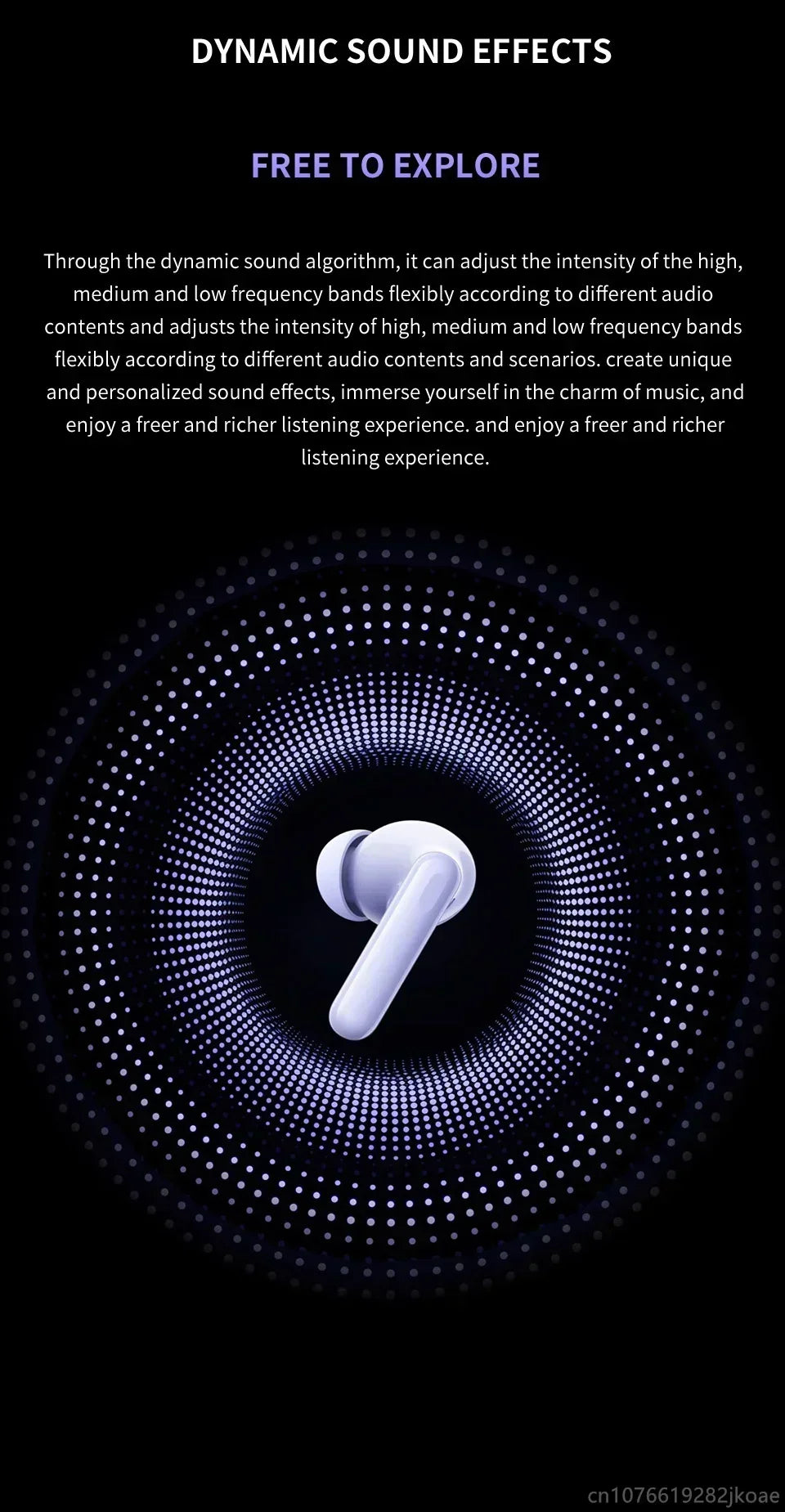 realme Buds T310 Earphones 46dB Active Noise Cancelling HiFi Wireless Headphones Bluetooth 5.4 Game Music Headset Long Standby
