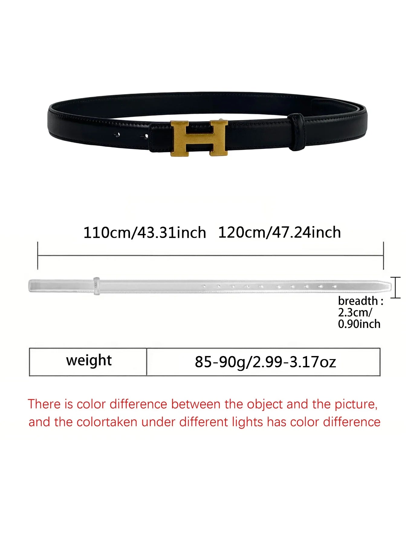 Women Long Belt Adjustable Waist Belt for Dresses Jeans, Skinny Fit