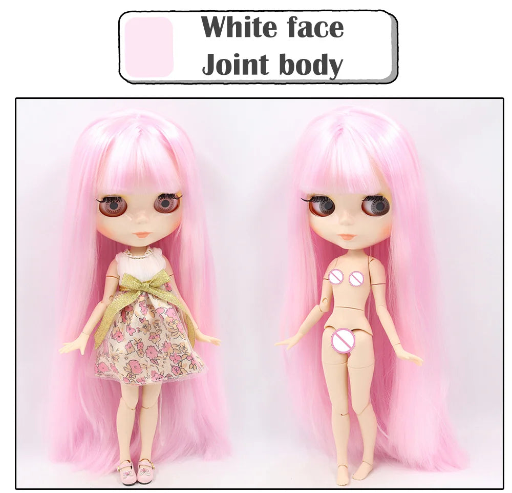 ICY DBS Blyth Doll White Skin Joint Body 1/6 BJD Special Price OB24 Toy Gift