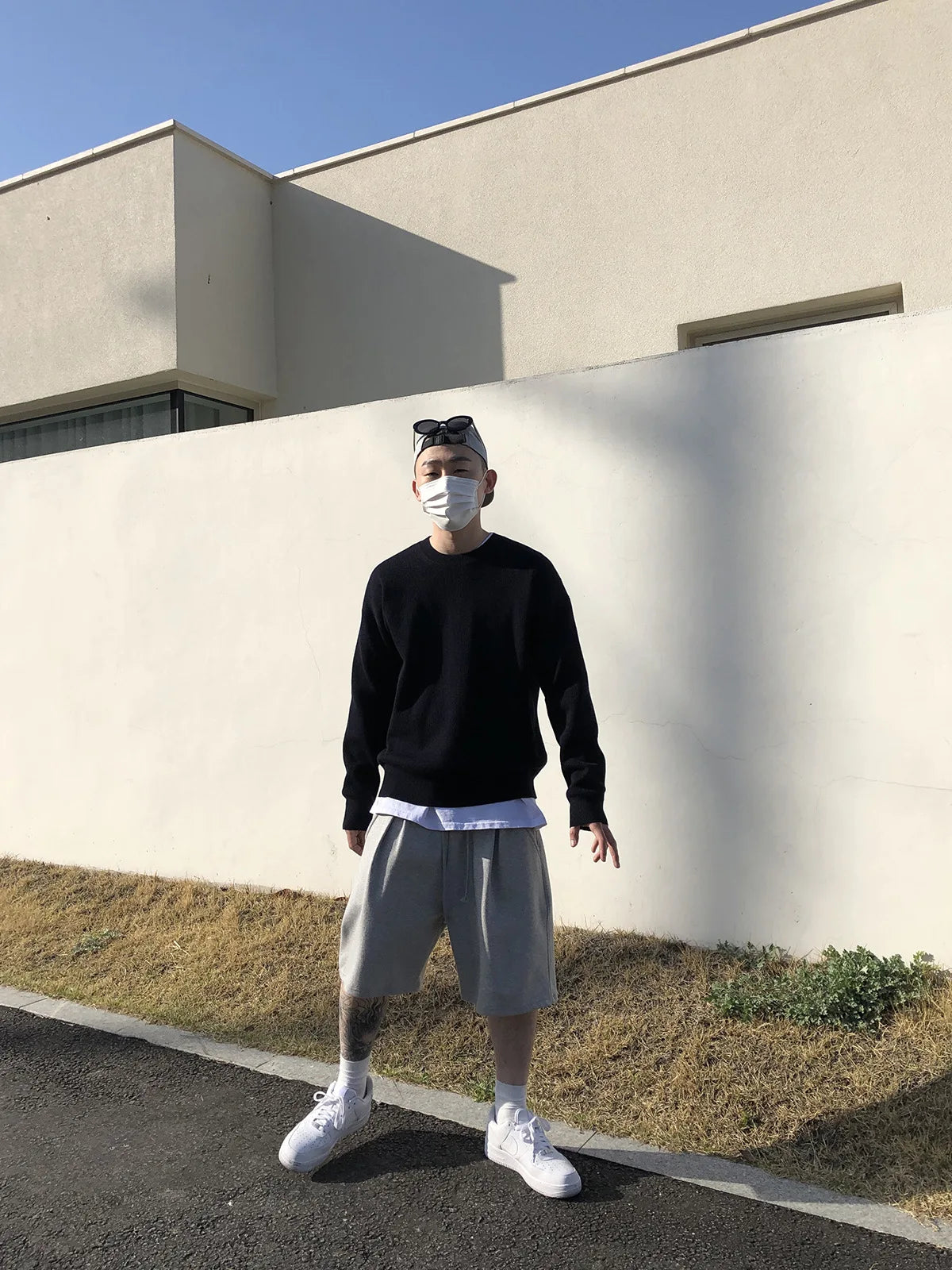 Men's Gym Fitness Loose Shorts Casual Street Hip Hop Workout Bodybuilding