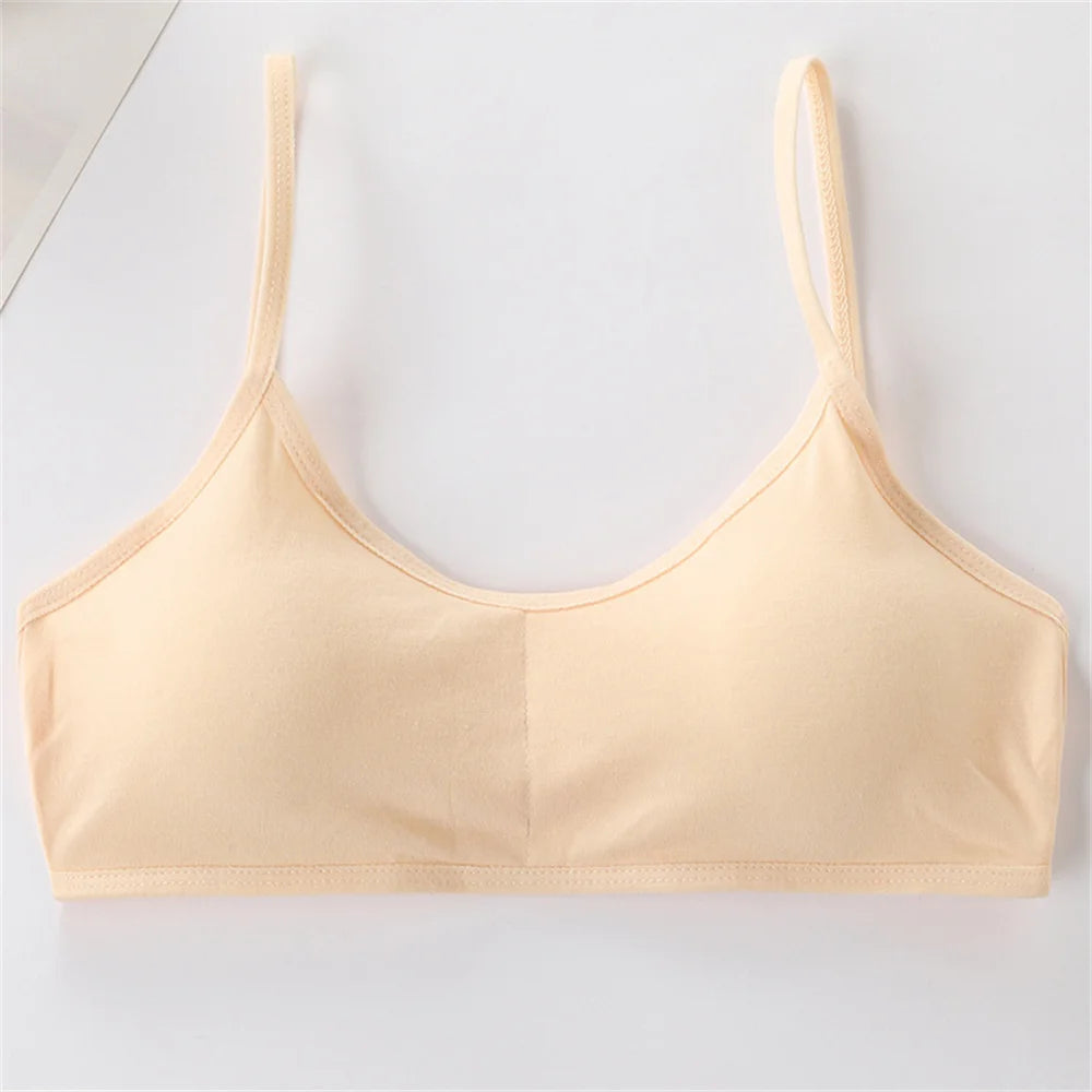 Girls Underwear Without Steel Rings Thin Cotton And Sports Bra