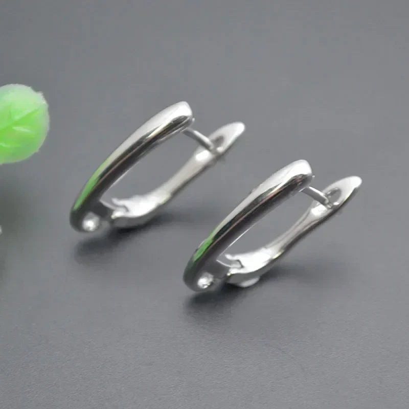 Nickle Free Anti-rust Real Gold Plating Metal Earring Hooks Women Jewelry Making Components 30pieces