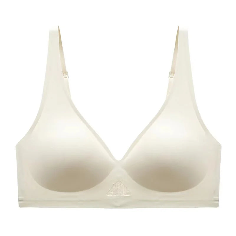 Bras for Women Push Up Wireless Bra Thin Pad U-back Brassiere Invisible Underwear