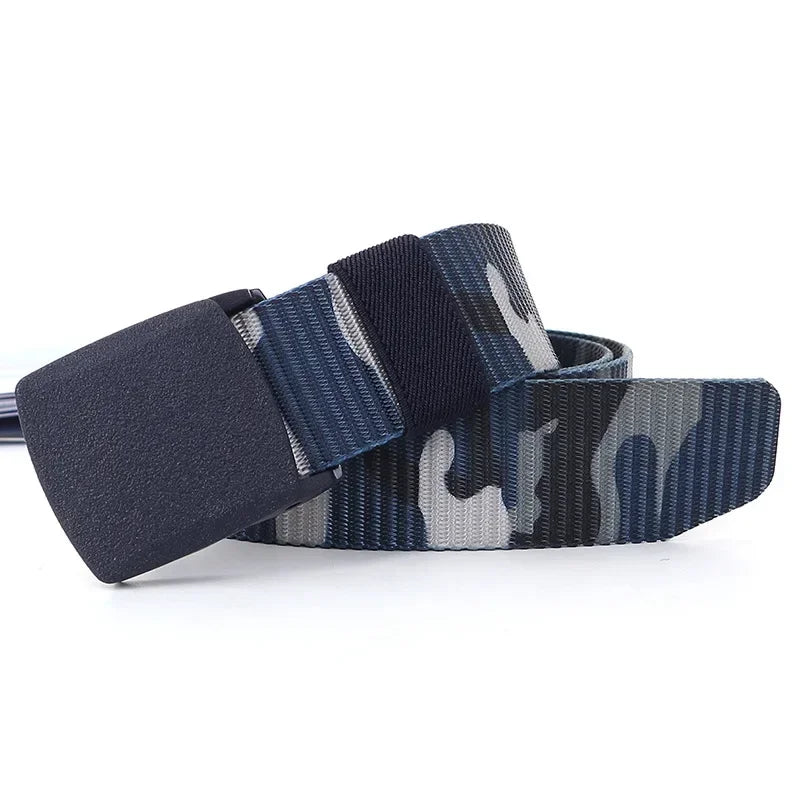110/120/130/140/150/160/170cm Camo  - Belts Casual Jeans Accessories Branded Sports Outdoor Belts for Men Women