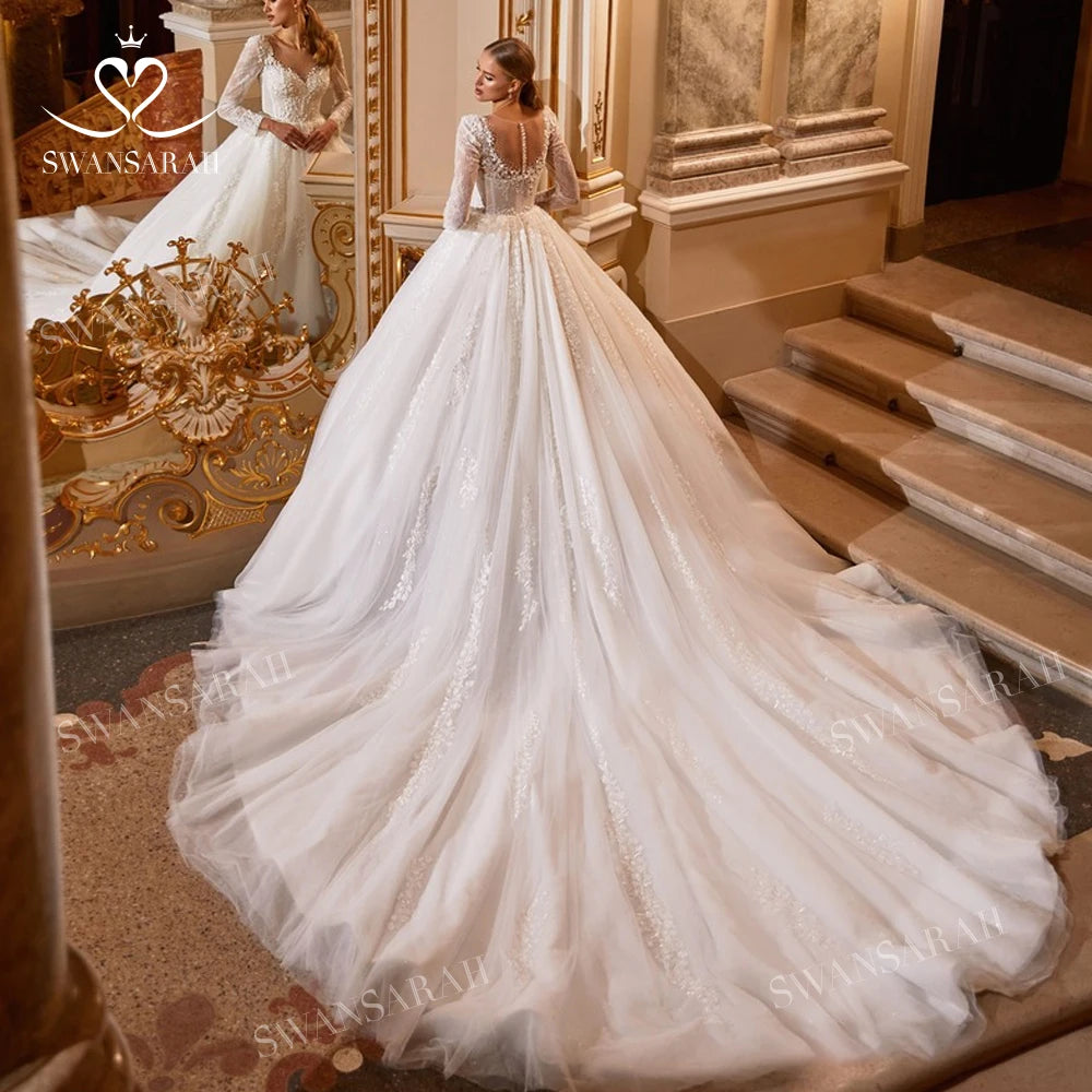 White Bridesmaid Dresses: Wedding Dress Sweetheart Appliques Bride Ball Gown