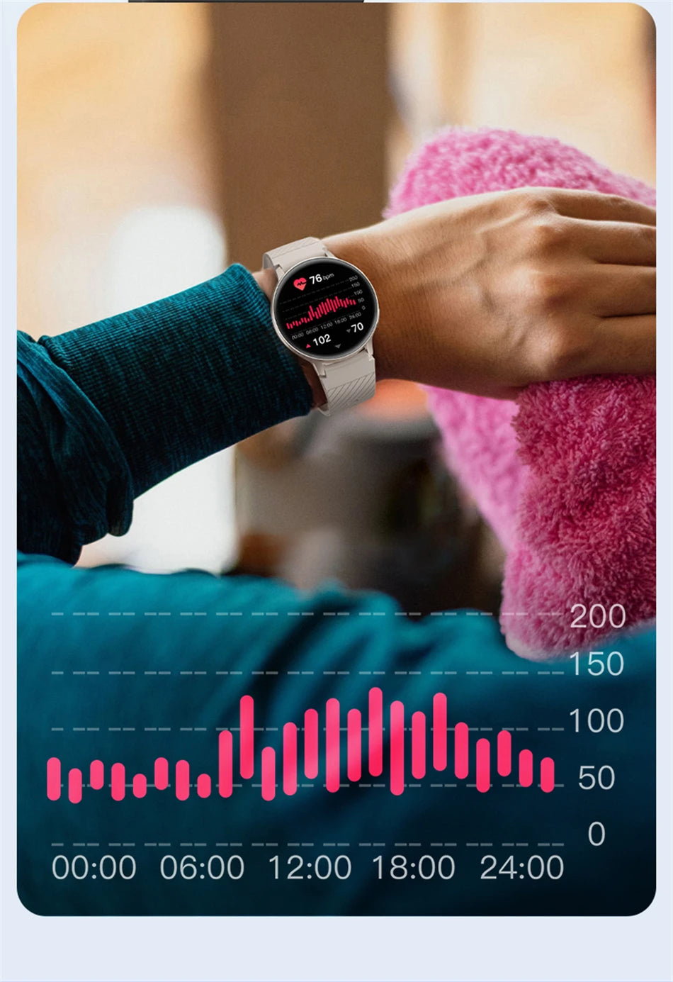 LIGE 2025 Smart Watch Women Bluetooth Call Custom Dials Watches Blood Oxygen Monitor Sport Men Smartwatch Ladies For Android IOS