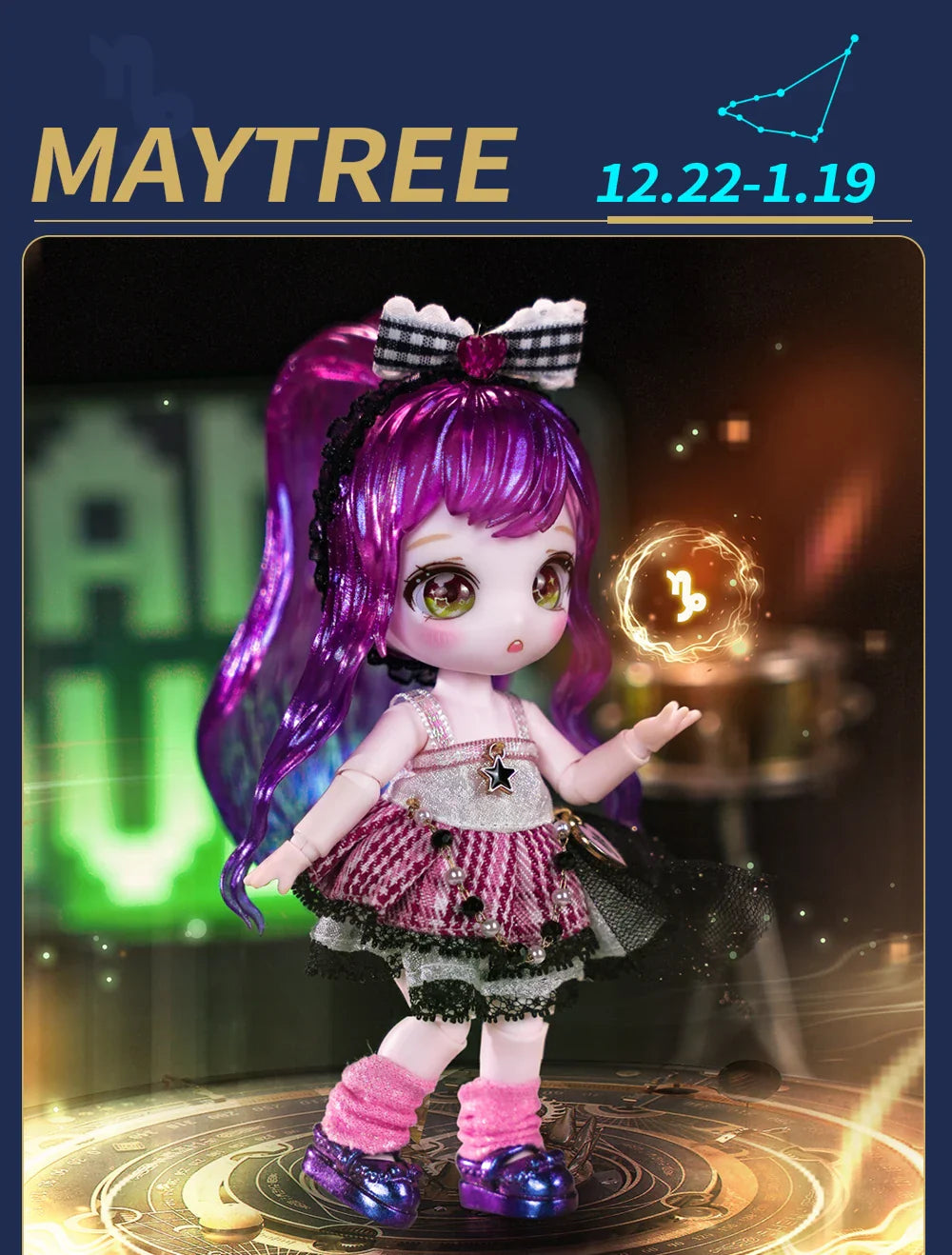 ICY DBS Dream Fairy Season 2 Constellation Maytree OB11 Doll BJD collectible Cute Animal 13cm SD Gift