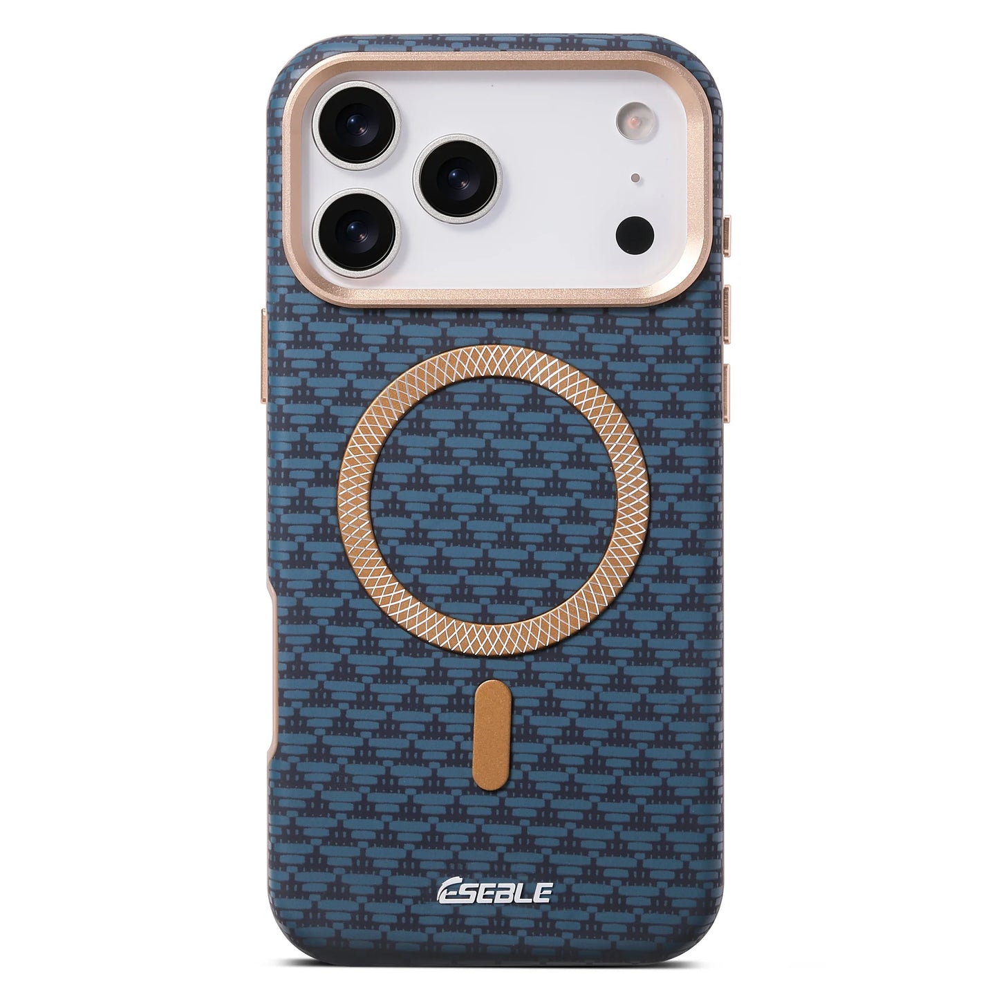 Leather Magnetic Phone Case For iPhone 17 16 15 14 13 Pro Max 17Pro 17Air Metal Lens Button Bumpe Cover