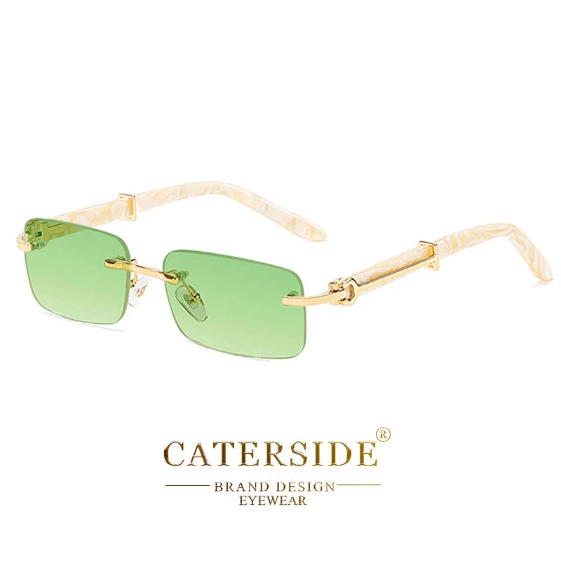 Sunglasses Men Luxury Brand Designer Classic Rectangle Sunglasses Male