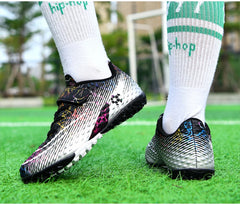 Children Soccer Shoes Futsal Hall Football Boots Kids Cleats Grass Sneakers