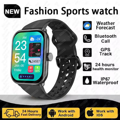 New Series 5 Watch5 Men Smart Watch Blood Pressure Blood Oxygen Heart Rate AI Voice Bluetooth Call Women SmartWatch For Android