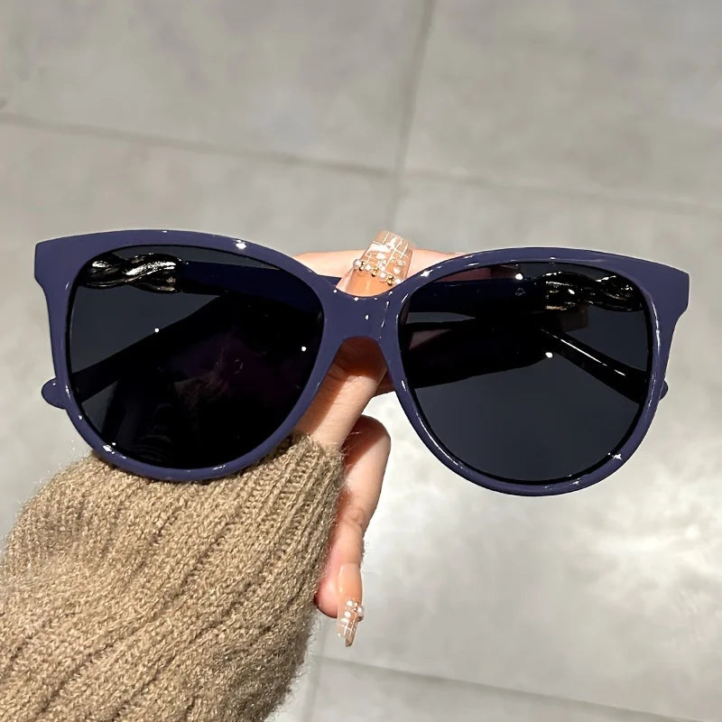 Women's Cat Eye Sunglasses Retro Butterfly Sunglasses Women's Fashion Mountaineering Sunglasses