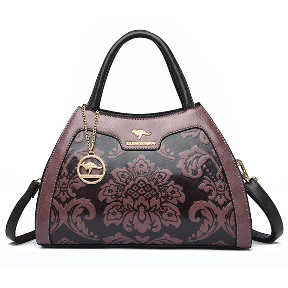 Casual Tote Leather Handbags Purse Women Bag Designer Messenger