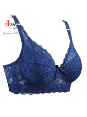 Women Push Up Bra Underwire Full Lace Brassiere Underwear Bras Bralette