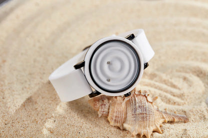 Personalized fashionable floating magnetic pointer free ball bearing creative simple waterproof quartz watch student women men