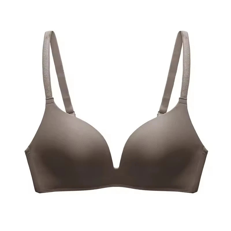 Bras for Women Seamless Bra Wireless Deep V Bra Female Thin Cup Brassiere