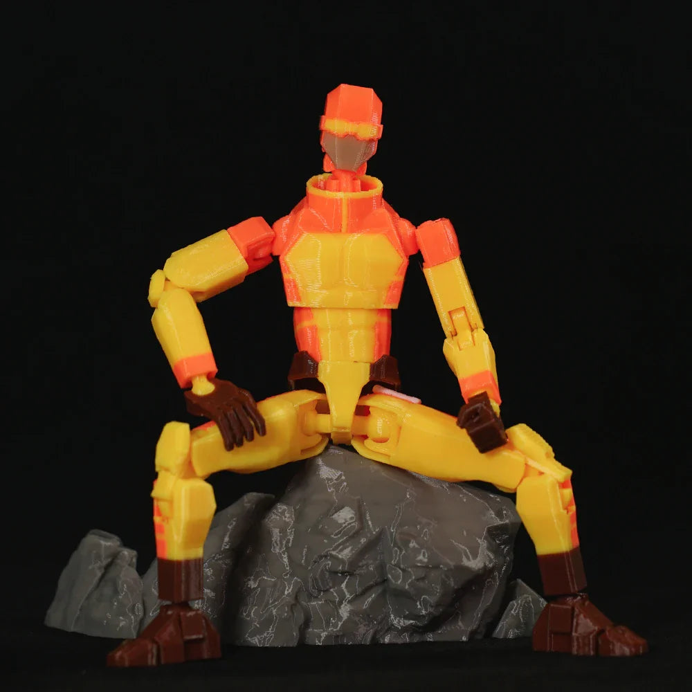 3D Printed Action Figures Invincible 3.0 Superheroes Anime Multi-Jointed Shapeshift Toys Mannequin Model Ornaments Kids Gifts