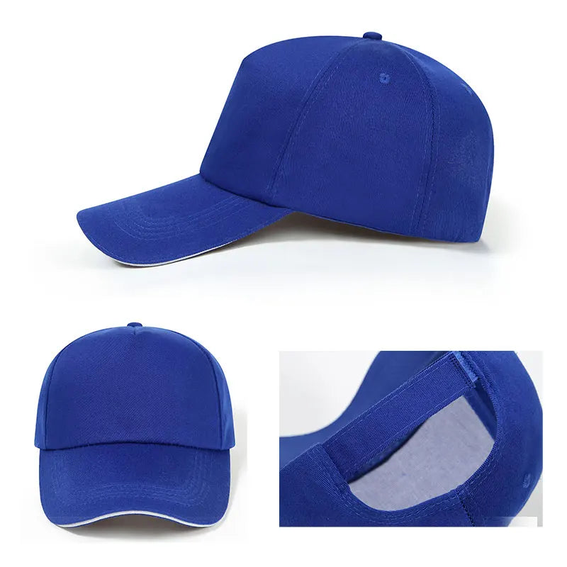 Custom DIY Baseball Caps For Men Woman Hat Custom Logo Men's cap Print Text Design Trucker velcro Hat designer cap men