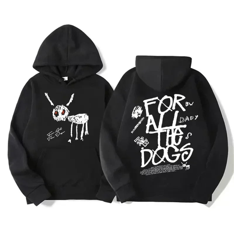 Drake rappers' men's and women's hooded sweatshirts hip-hop sweaters vintage