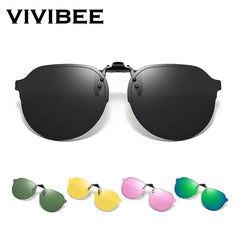 Sunglasses Women Big Size Driving Sun Glasses with Clips