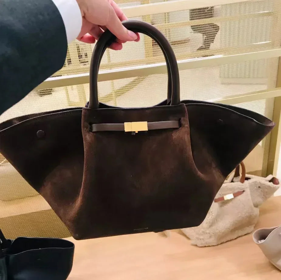 Tote Bag Commuting Retro One-shoulder Hand-held Armpit Bag for Women