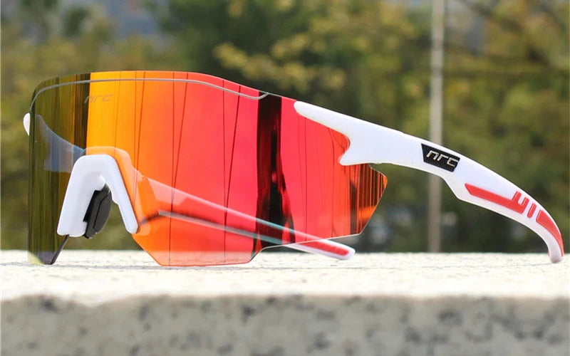NRC Men Cycling Sunglasses UV400 TR90 Sports Bicycle Glasses MTB Mountain Bike Fishing Hiking Riding Eyewear for Women sport