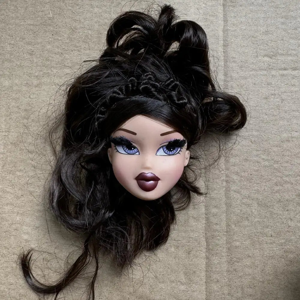 2001 Version Original Brazz Doll Multi-Joints Movable Vintage Rare Face Doll Heads Doll Shoes DIY Toys Accessories