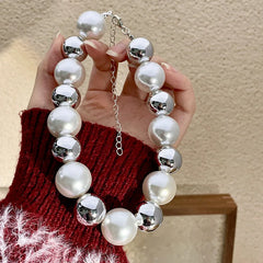 Pearl Necklace European And American Style Personality Fashion