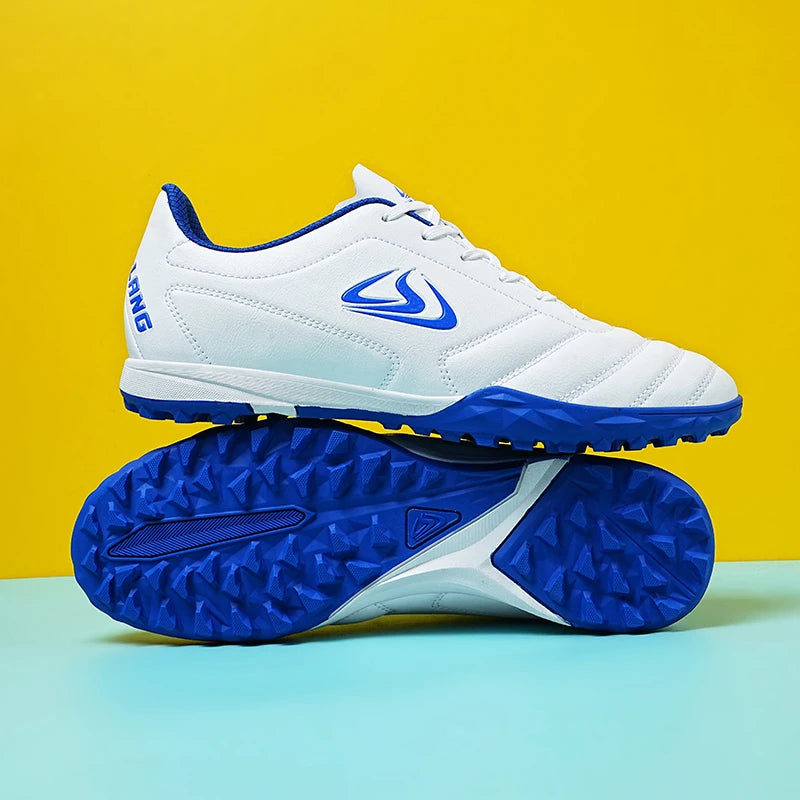 Professional Men Soccer Shoes Adult Football Sneakers Indoor Futsal Ultralight