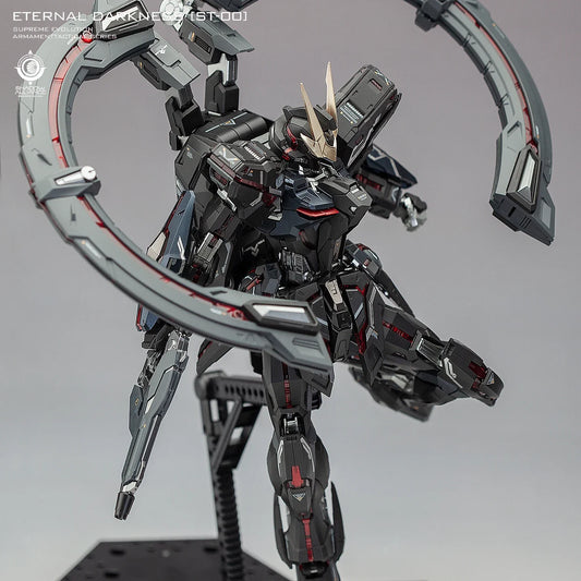 In Stock Mg 1/100 Eternal Darkness Assembly Model Kit St-00 Collection Armamenttactital Series Action Robot Figures Plastic Toy
