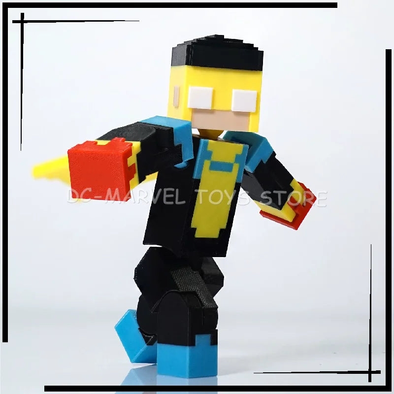 In Stock New 3d Printed Invincible Toys Action Figures T13 Dummy 13 Superheroes Multi-Jointed Movable Shapeshift Toys