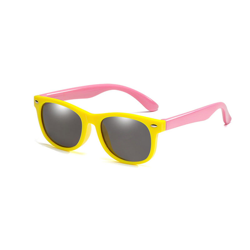 RUISIMO Kids Polarized Sunglasses TR90 Boys Girls Sun Glasses Silicone Safety Glasses Gift for Children Baby UV400 Eyewear