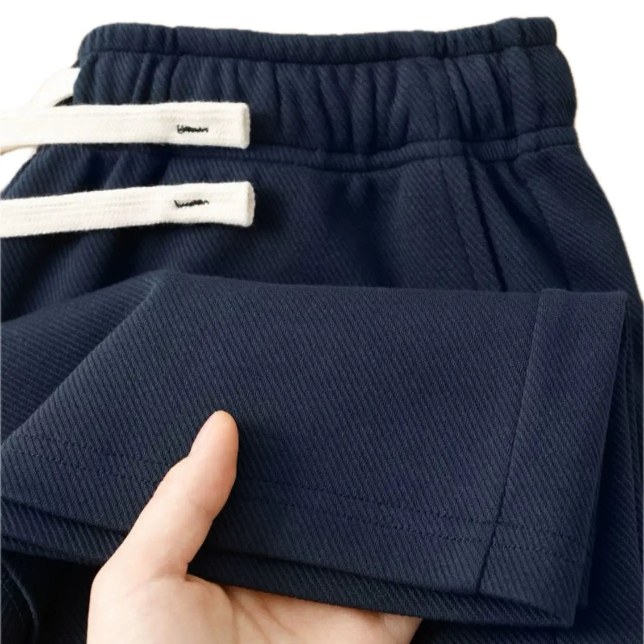 Heavy Duty Casual Chino Pants Men Loose Straight Sweatpants Male