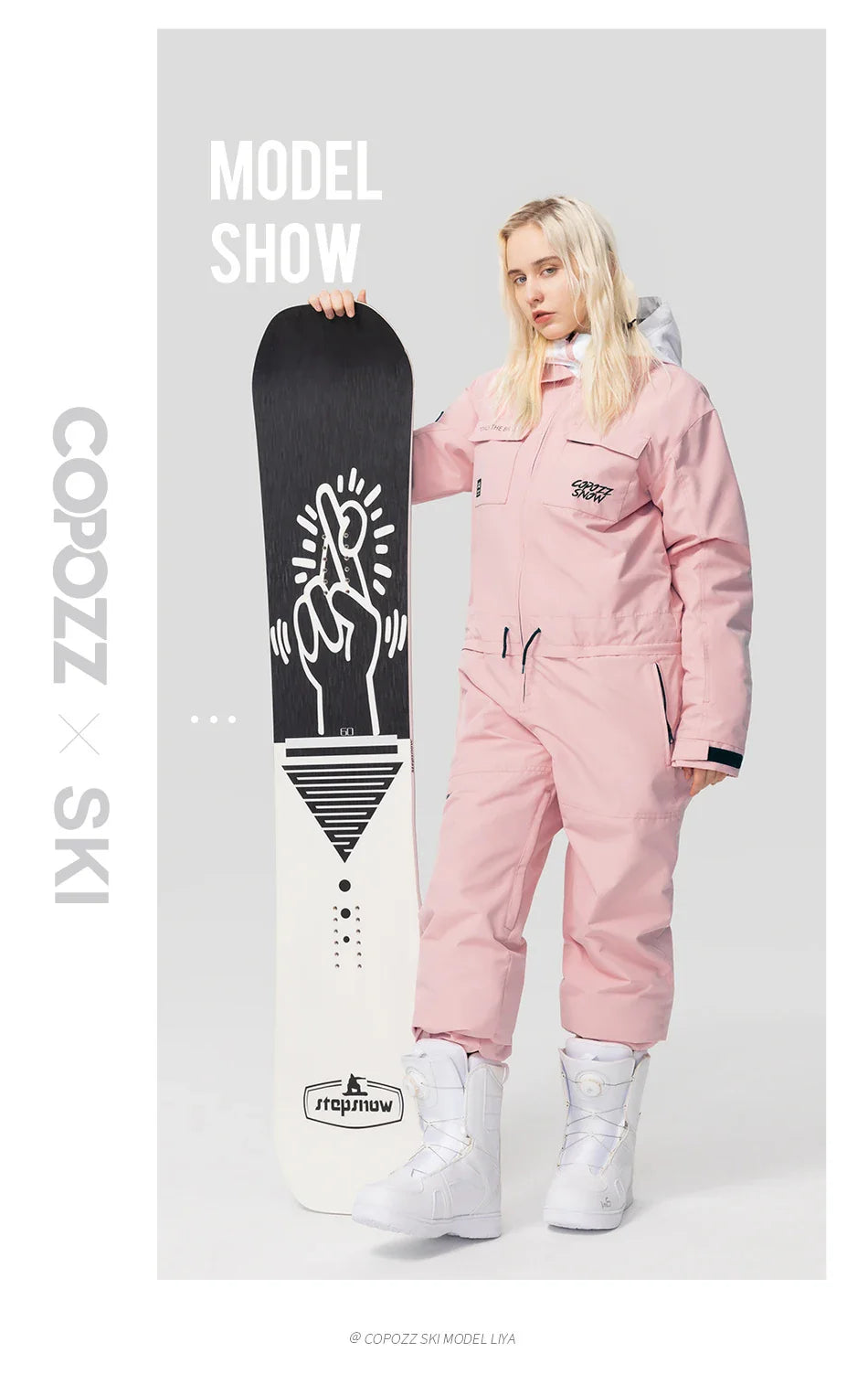 Thick Men Women One-Piece Ski Jumpsuit Outdoor Sports Snowboard Jacket Warm Jump Suit Waterproof Winter Clothes Overalls Hooded