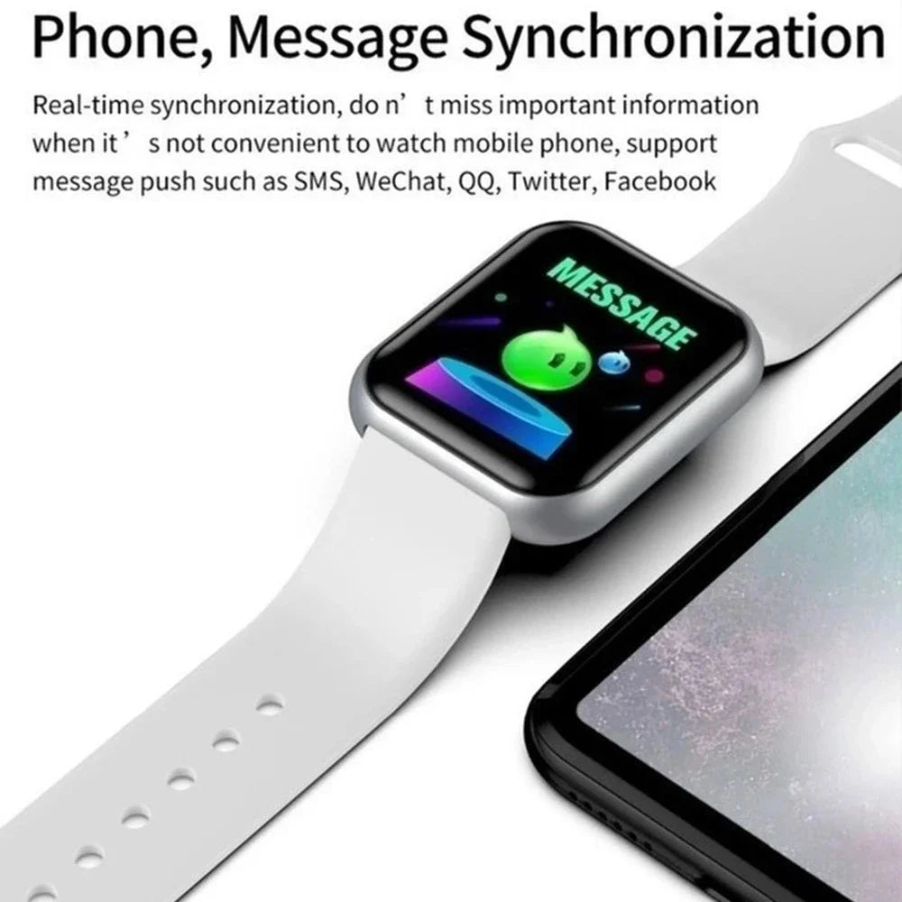 Y68 Smart Watch Color Screen Step Counting Multi Sports Mode Message Reminder Photography Music Remote Control Smart Band