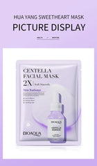 20pcs Centella Collagen Face Mask Moisturizing Refreshing Sheet Masks Hyaluronic Acid Facial Mask Skin Care Products