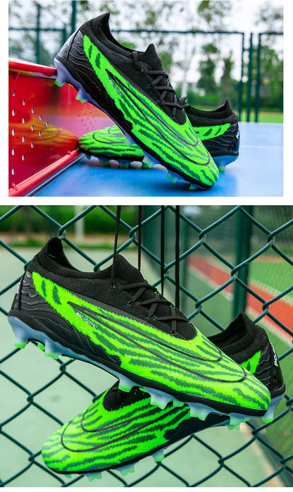 Soccer Shoes For Men Original Outdoor Sports Training Football Boots TF/FG Kids