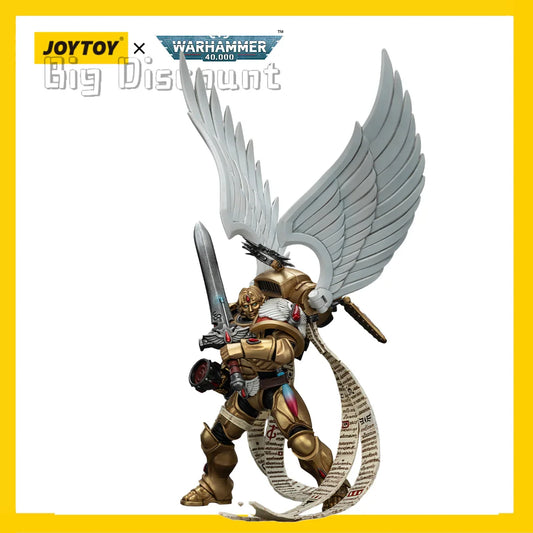[IN-STOCK]JOYTOY Warhammer 40,000 1/18 Action Figure Blood Angels The Sanguinor with Encarmine Broadsword Model