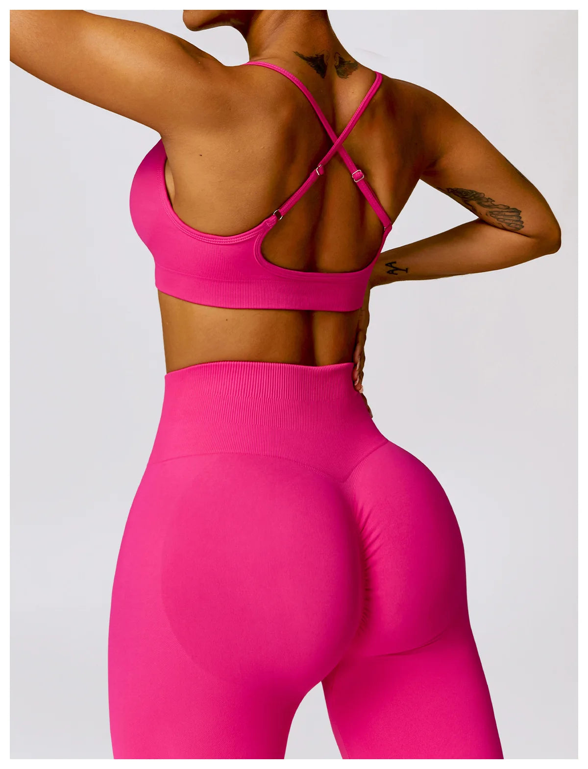 Seamless Flared Leggings Scrunch Sports Leggings Women Gym Yoga Flared Pants